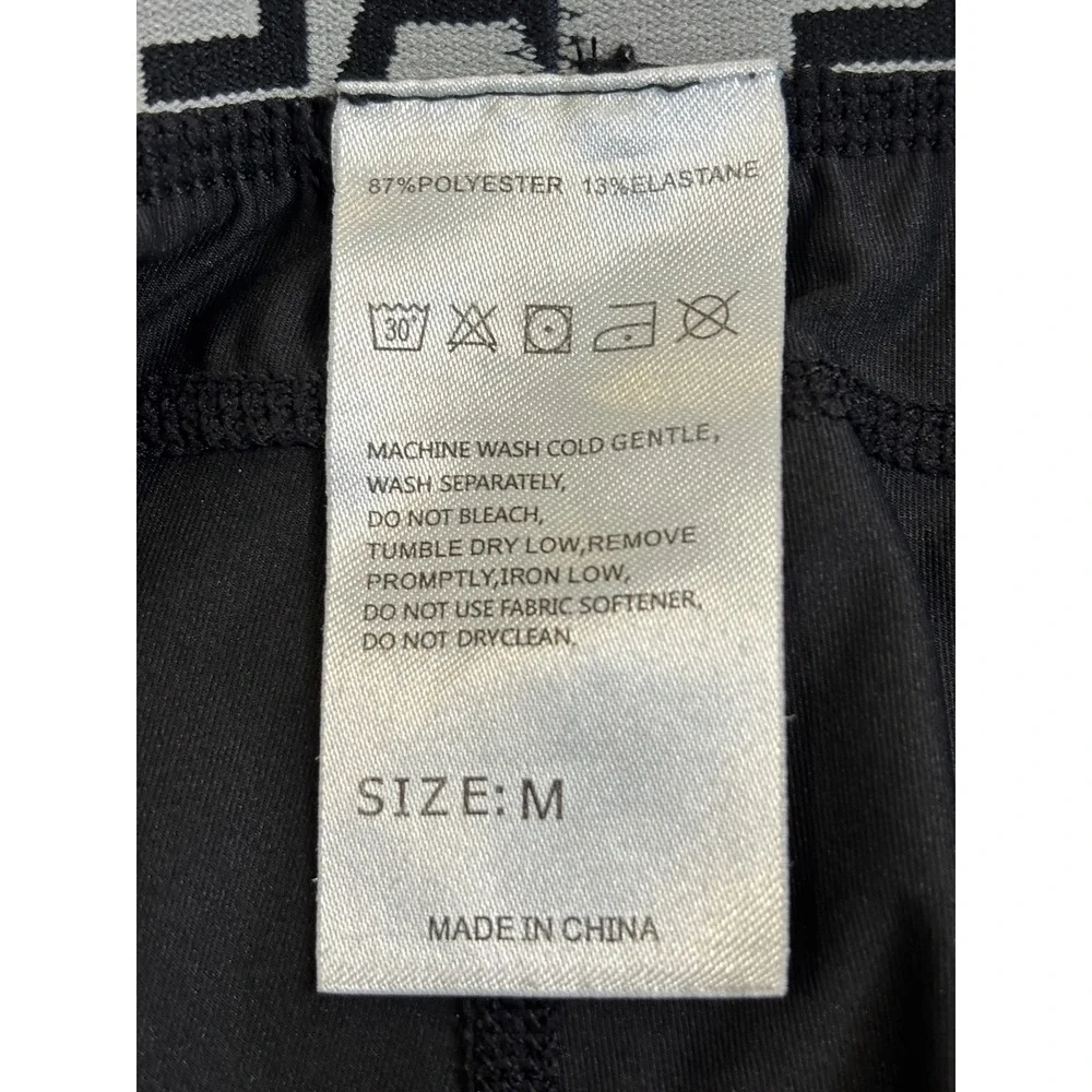 Gradual Mens Compression Shorts Black Athletic Gym Workout Pockets Size Medium‎